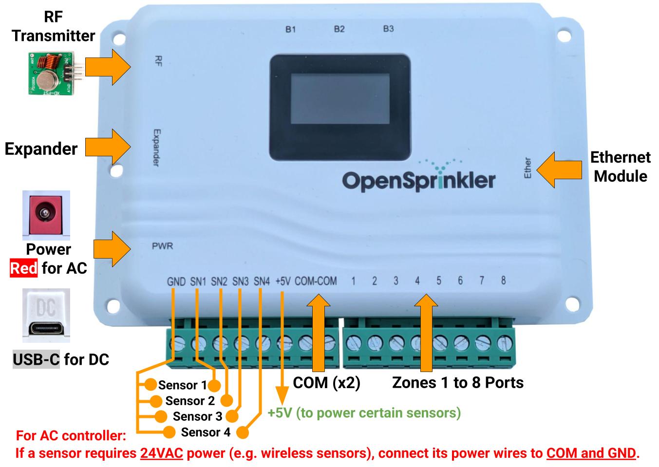 OpenSprinkler v3.4